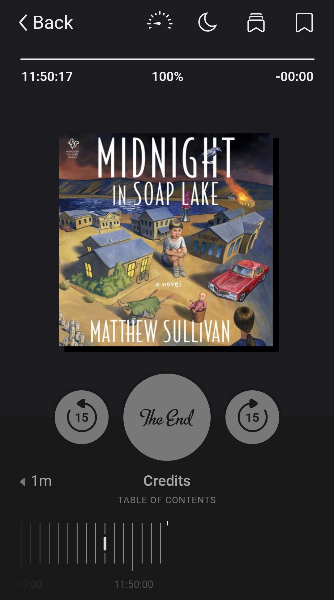 Midnight in Soap Lake by Matthew Sullivan